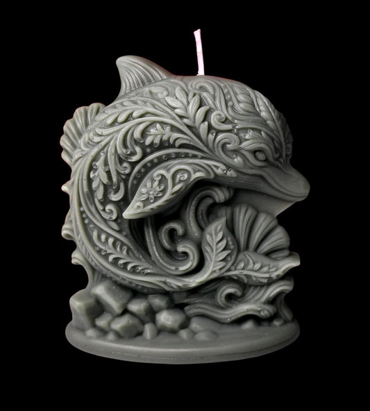 Dolphin Candle - Artisan Oasis