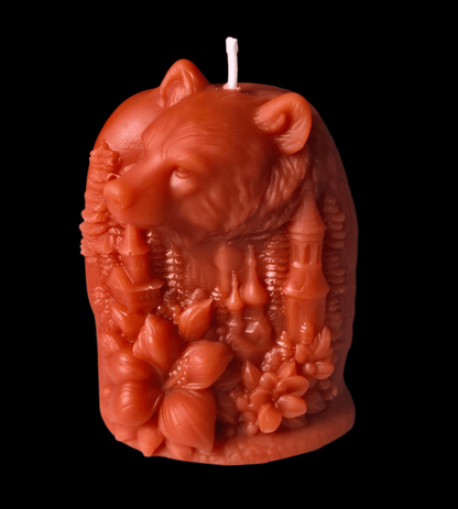 Bear candle - Artisan Oasis