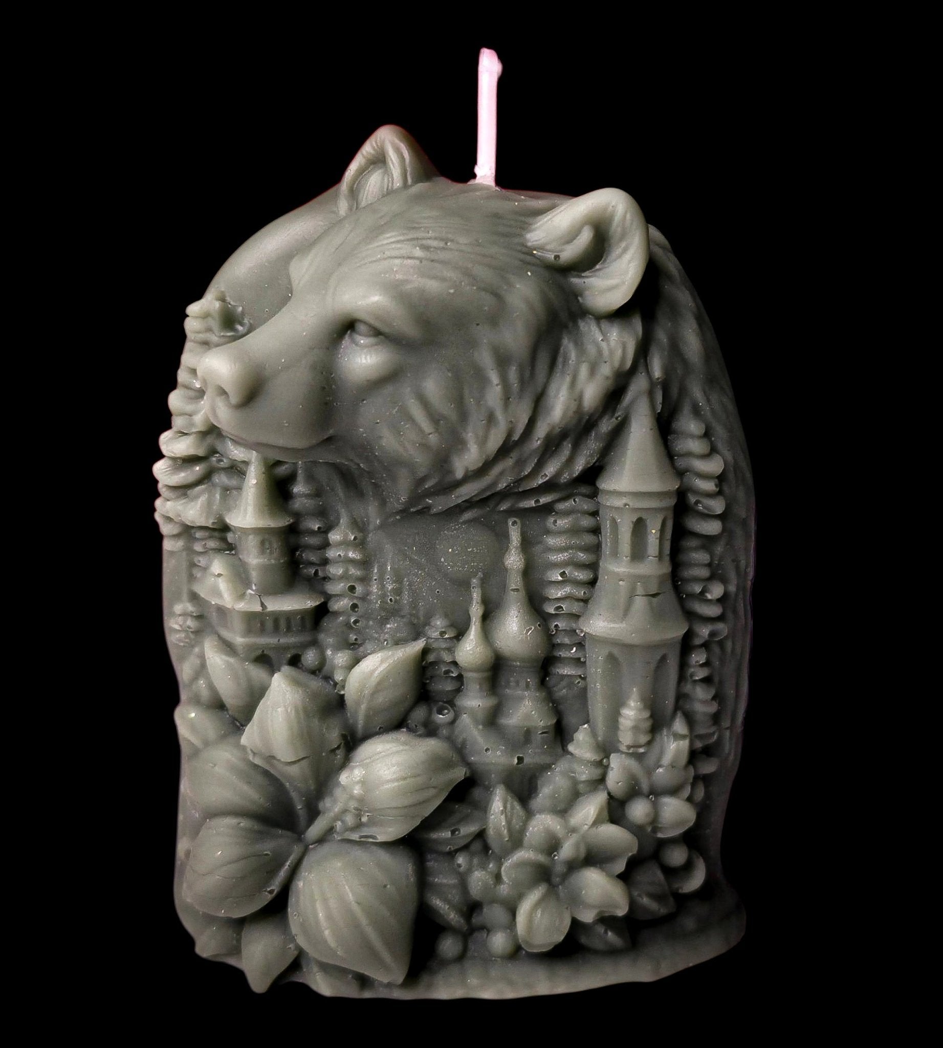 Bear candle - Artisan Oasis