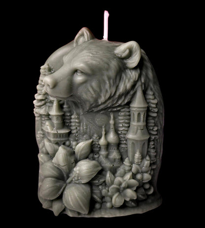 Bear candle - Artisan Oasis